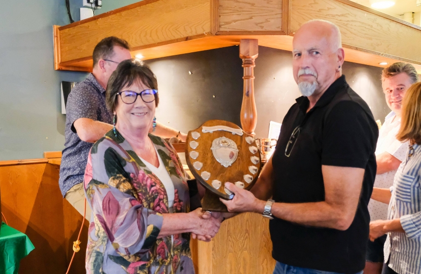 Pauline Latham OBE MP visits Spondon Horticultural Show