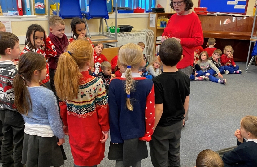 Morley School Christmas Jumper competition