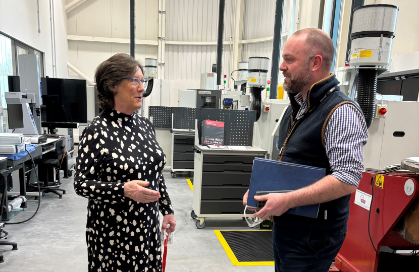 Pauline Latham OBE MP at Nuclear Skills Academy