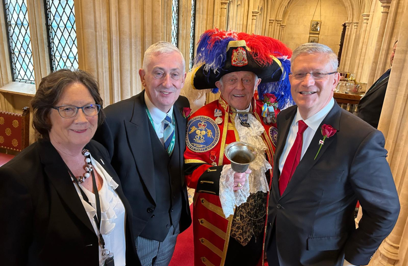 Pauline with the Speaker