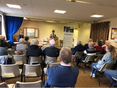 Pauline Latham OBE MP holds a Meet Your MP session in West Hallam