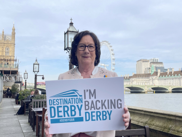 Pauline Latham OBE MP during GBR campaign