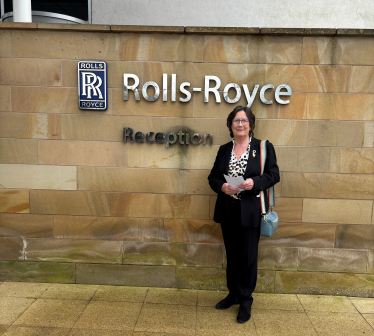 Pauline Latham at Rolls-Royce Nuclear